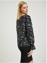 Orsay Crna ženska bluza cvjetnog uzorka ORSAY