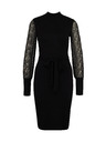 Orsay Crna ženska haljina do koljena ORSAY