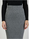 Orsay Crna ženska uska suknja s uzorkom ORSAY
