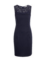 Orsay Tamnoplava ženska uska haljina s čipkom ORSAY