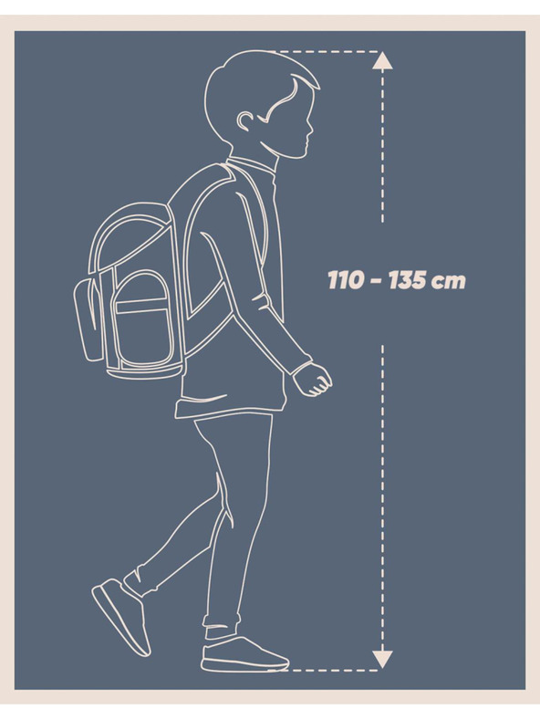 BAAGL  Ergo Minecraft Blue Axe Školski set