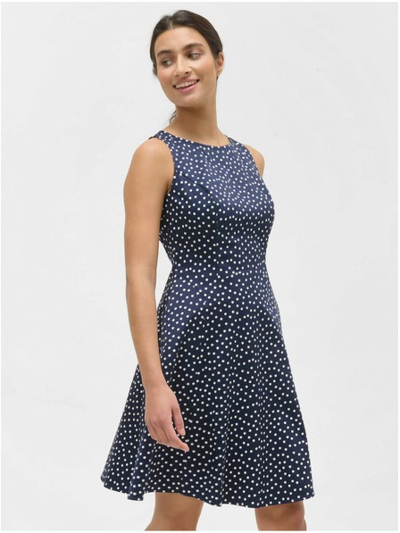Orsay Tamnoplava haljina na točkice ORSAY