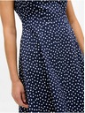 Orsay Tamnoplava haljina na točkice ORSAY