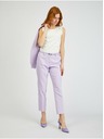 Orsay Svjetloljubičaste ženske skraćene hlače s remenom ORSAY