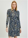 Orsay Tamnoplava ženska haljina s uzorkom ORSAY