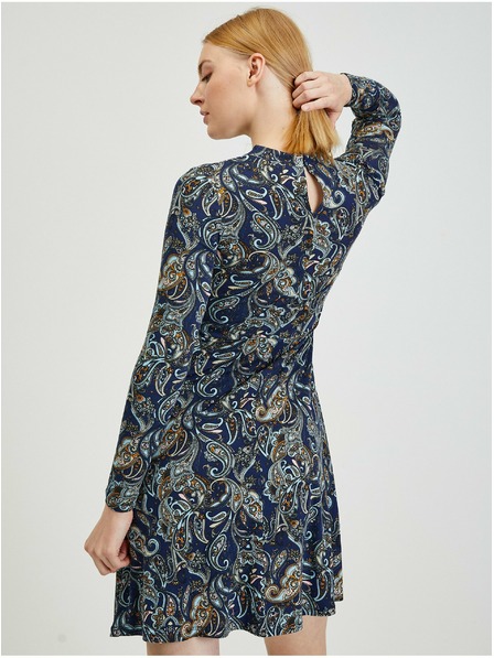 Orsay Tamnoplava ženska haljina s uzorkom ORSAY
