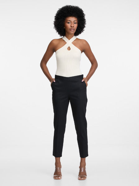 Orsay Crne ženske hlače ORSAY