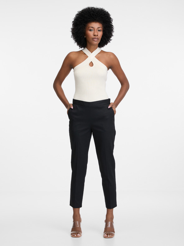 Orsay Crne ženske hlače ORSAY