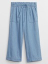 GAP Baby široke chambray hlače GAP