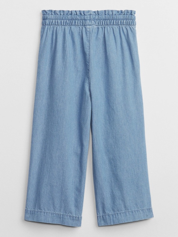 GAP Baby široke chambray hlače GAP
