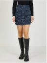Orsay Tamnoplava ženska minisuknja s uzorkom ORSAY