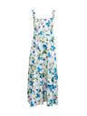 Orsay Plavo-krem ženska haljina cvjetnog uzorka ORSAY