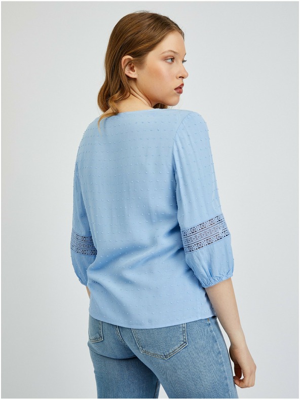 Orsay Svijetlo plava ženska bluza ORSAY