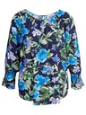 Orsay Tamno plava ženska cvjetna bluza ORSAY