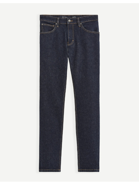 Celio Tamnoplave muške slim fit traperice Celio Bonew25t