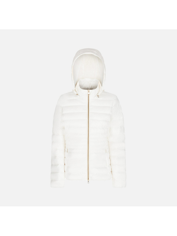 Geox Bijela ženska prošivena jakna Geox Jaysen