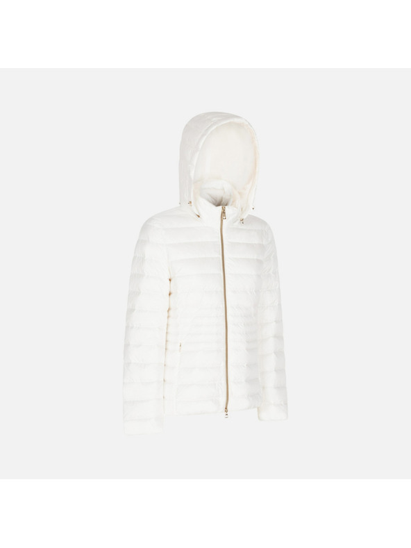 Geox Bijela ženska prošivena jakna Geox Jaysen