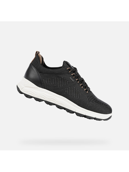 Geox Crne ženske tenisice Geox Spherica 4x4 b abx