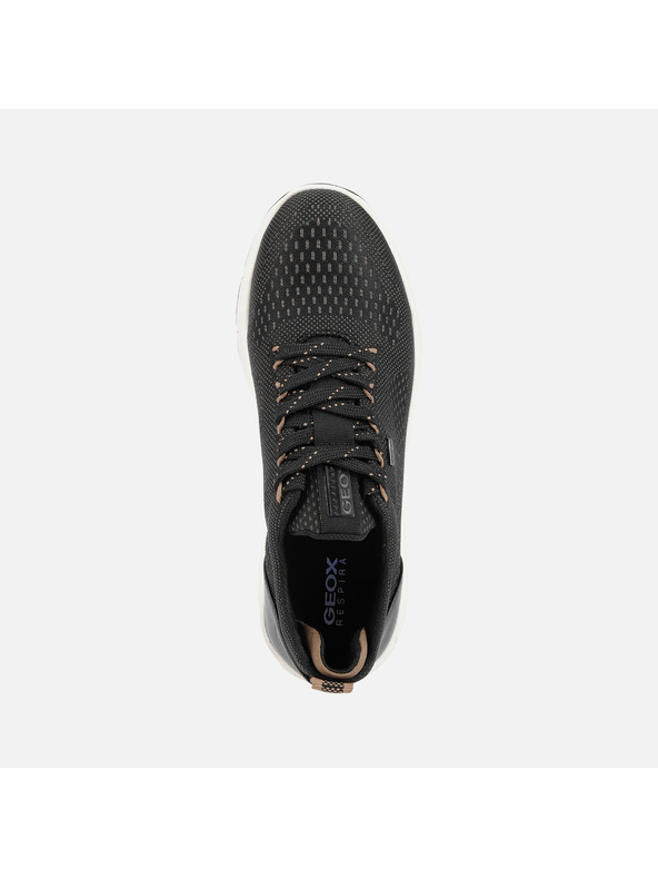 Geox Crne ženske tenisice Geox Spherica 4x4 b abx