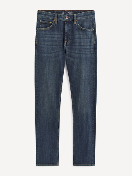 Celio Tamnoplave muške traperice ravnog kroja Celio