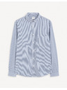 Celio Celio Gaopur muška plava prugasta košulja
