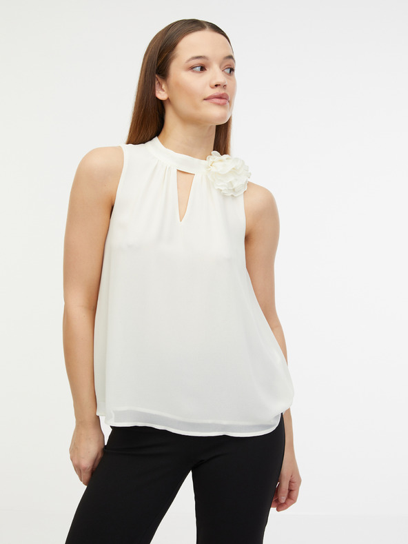 Orsay Krem ženska bluza ORSAY