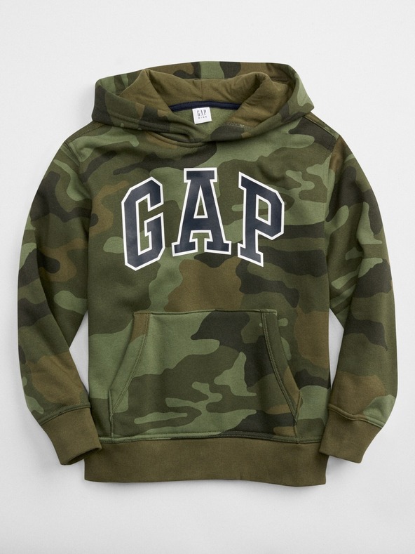 GAP Dječja dukserica Gap logo camo GAP