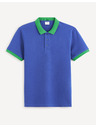 Celio Celio Decabestan plava muška polo majica