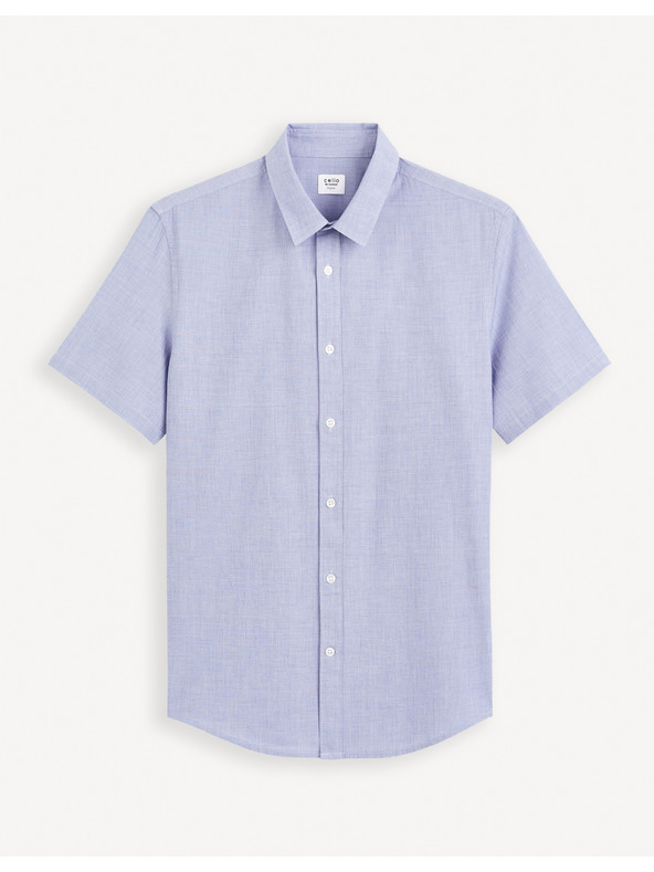 Celio Svijetlo plava muška košulja Celio Fafilemc