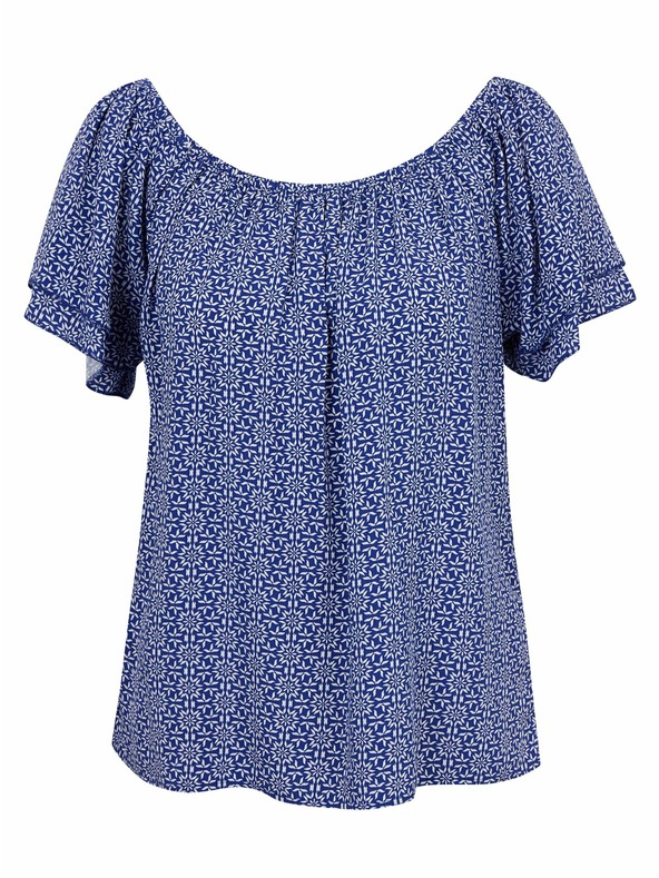 Orsay Plava ženska bluza s uzorkom ORSAY
