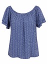 Orsay Plava ženska bluza s uzorkom ORSAY