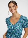 Orsay Plavi ženski cvjetni top ORSAY