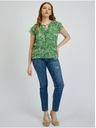 Orsay Zelena ženska bluza s uzorkom ORSAY