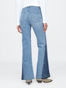 GAP '70s flare High Rise Patched traperice GAP