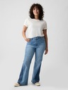 GAP '70s flare High Rise Patched traperice GAP