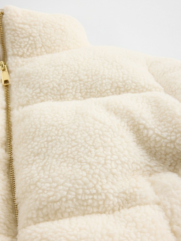 GAP Dječja prošivena sherpa jakna GAP