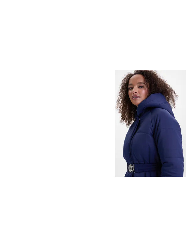 Orsay Tamnoplavi ženski prošiveni kaput ORSAY