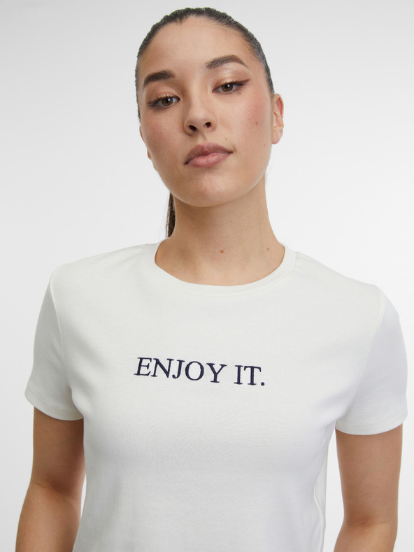 Orsay Krem ženska majica ORSAY