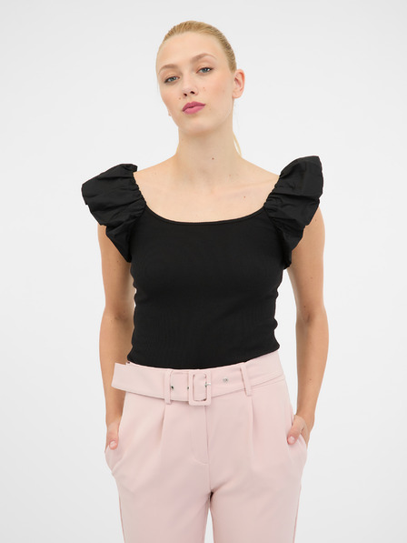 Orsay Crna ženska majica kratkih rukava ORSAY