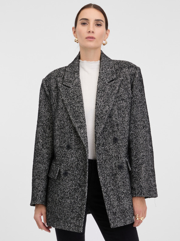 Orsay Tamnosivi ženski kratki kaput ORSAY