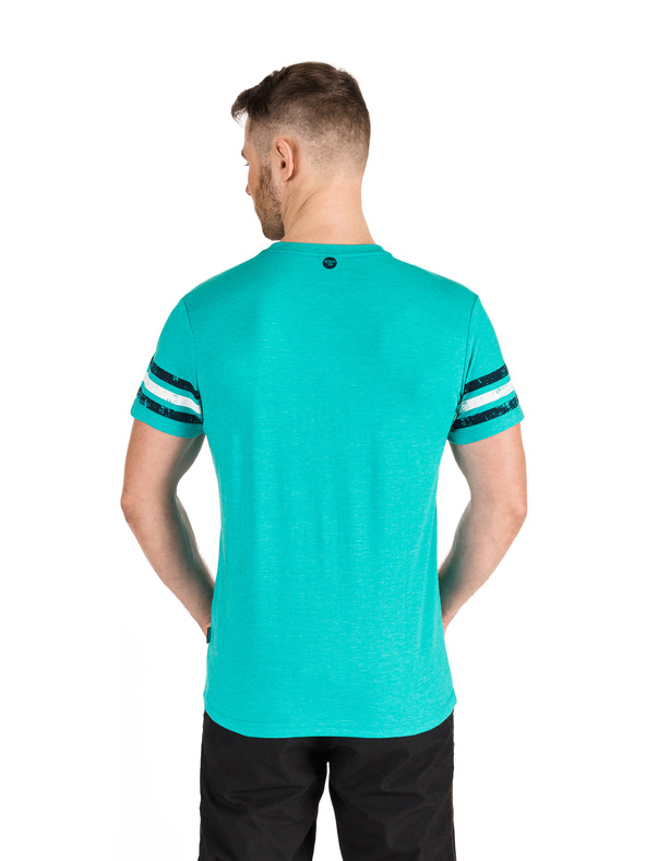 Sam 73 Tirkizna muška majica s printom SAM 73