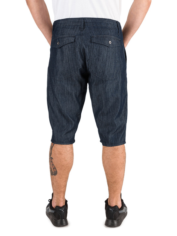 Sam 73 Tamnoplave muške traper kratke hlače SAM 73