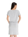 Sam 73 Siva ženska haljina na vezivanje SAM 73
