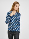 Orsay Crno-plava ženska bluza s uzorkom ORSAY