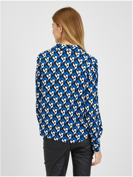 Orsay Crno-plava ženska bluza s uzorkom ORSAY