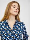 Orsay Crno-plava ženska bluza s uzorkom ORSAY