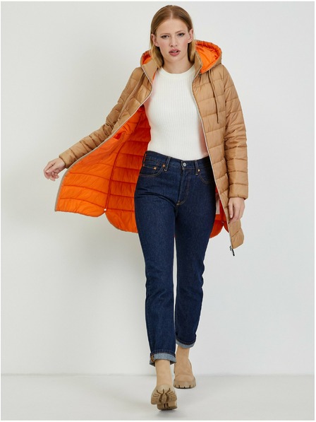 Orsay Svjetlosmeđa ženska zimska prošivena jakna ORSAY