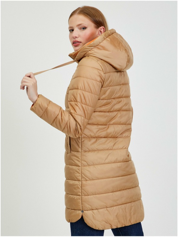 Orsay Svjetlosmeđa ženska zimska prošivena jakna ORSAY