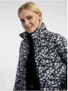 Orsay Sivo-crna ženska prošivena jakna s uzorkom ORSAY
