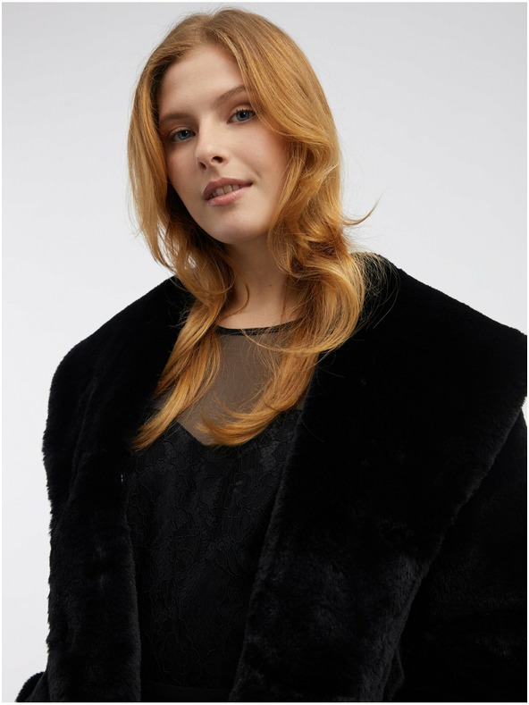 Orsay Crni ženski kaput ORSAY